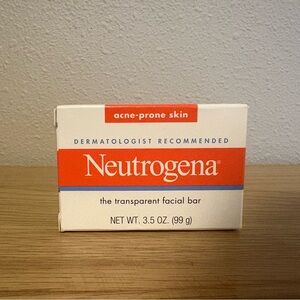 Neutrogena Transparent Facial Bar – Acne-Prone Skin (3.5 oz)